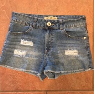 Guess shorts girls youth
